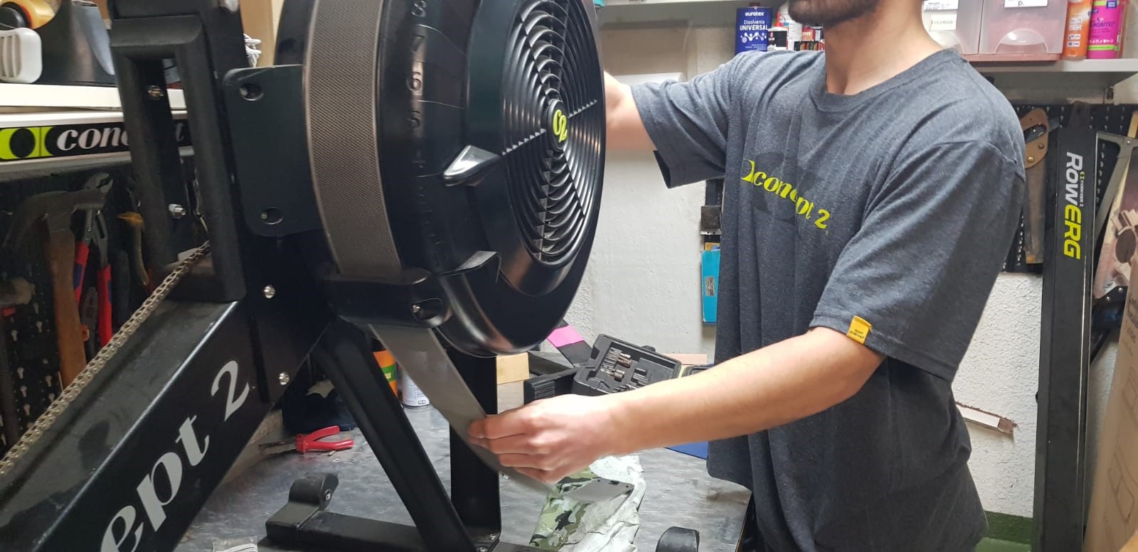 Curso de Mantenimiento y Reparaci&oacute;n de Ergs Concept2 - 27 de febrero 2026