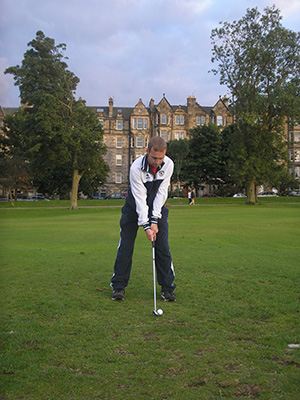 El remo para golfistas