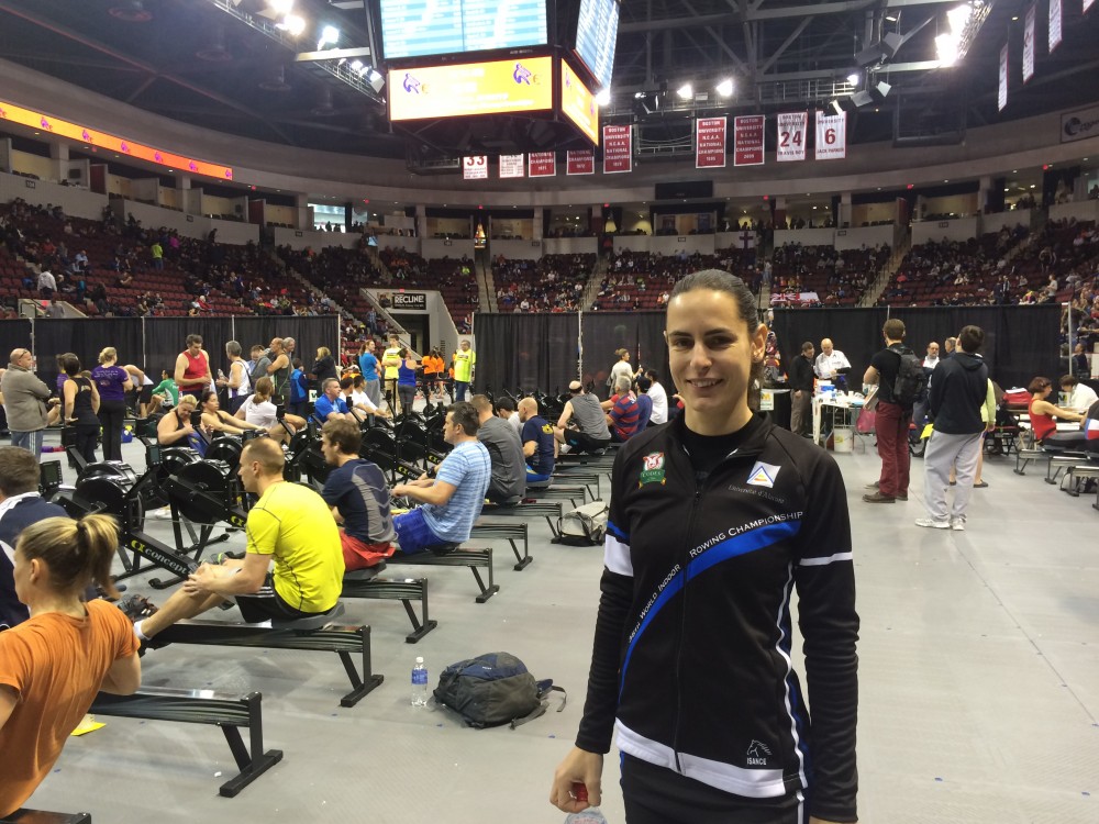 Cristina Gandía, Campeona del Mundo de Remo Indoor en categoría 30-39PL 