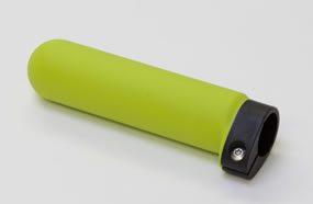 Manopla de goma verde extensible para remos Scull Concept2