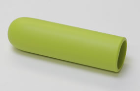Manopla verde lisa para remos Punta Concept2
